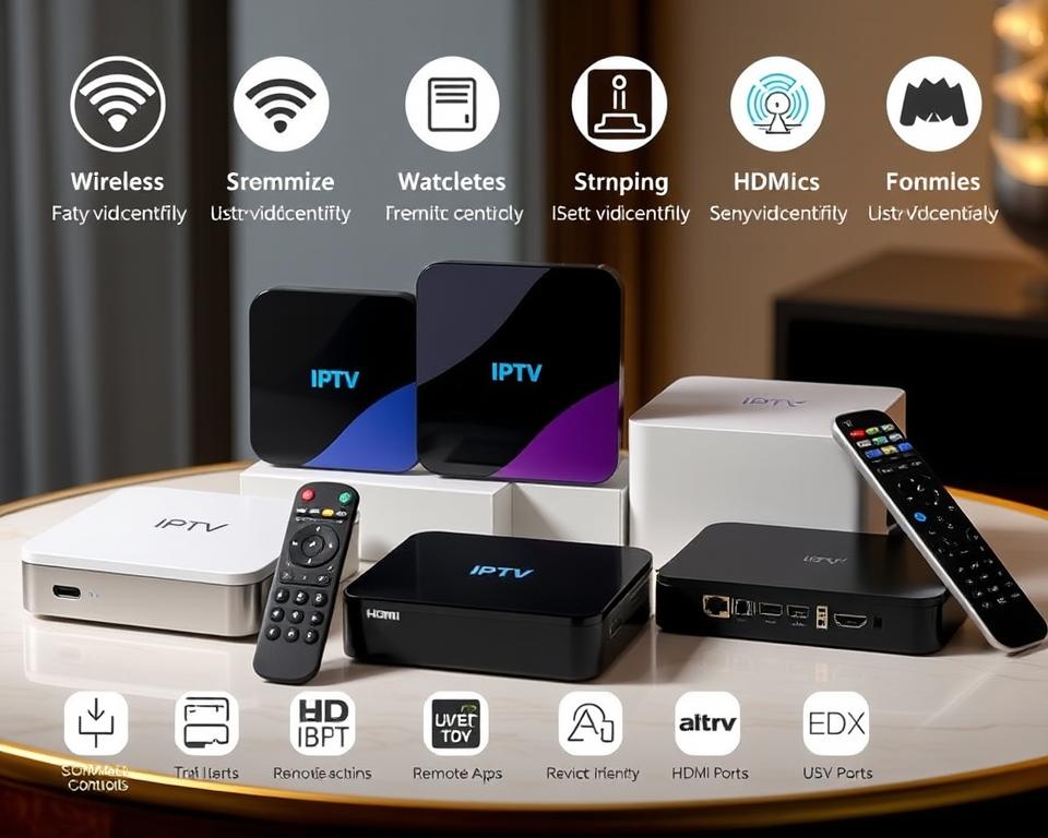 IPTV box features